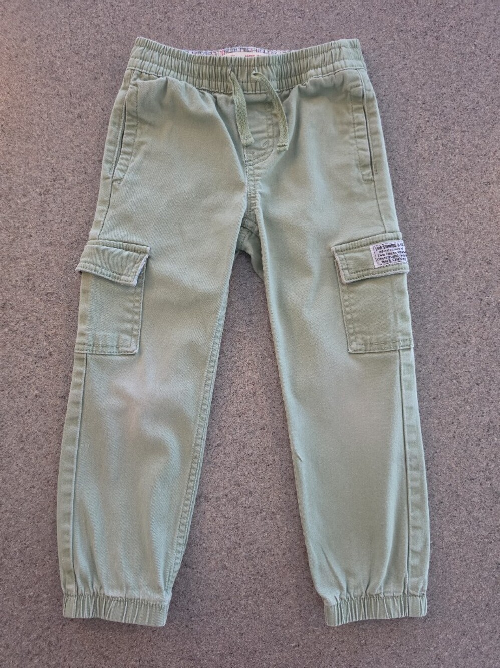 Levis Green Red Tab Cargo Joggers